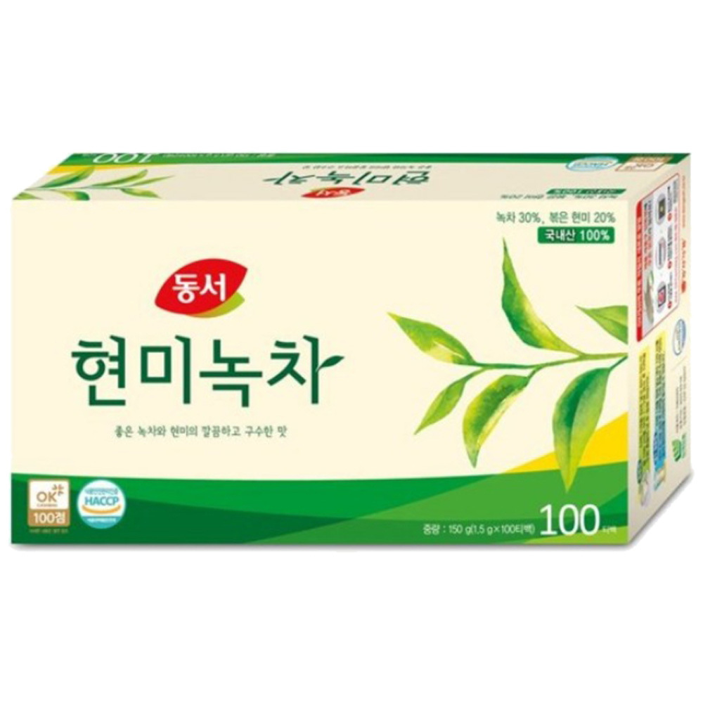 东西食品 东西糙米绿茶 1.5g x 100个