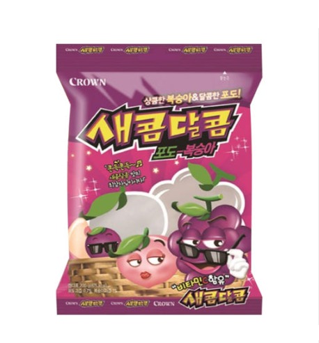 克朗酸甜葡萄桃糖果 200克